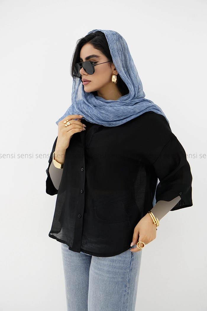 شومیز زنانه شیشه ای اسنو کد1006087